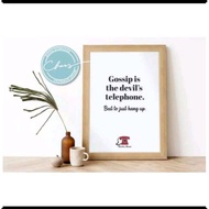 Wooden frame without glass size 21x28