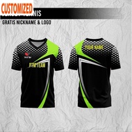PINGPONG TABLE TENNIS JERSEY FREE NICKNAME FREE CUSTOM DESIGN Affordable