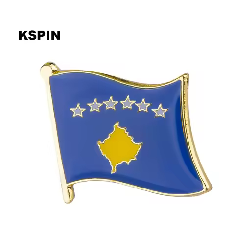 KOSOVO Flag Badge Pin Lapel Pin Badge for Backpack