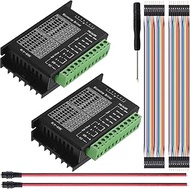 2 pcs TB6600 4A 9-42V Stepper Motor Driver CNC Controller 32 Subdivision Nema tb6600 Single Axes Hyb