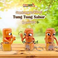 GANTUNGAN TUNG TUNG SAHUR SOUND KEYCHAIN TUNG TUNG SAHUR SOUND KEYCHAIN/