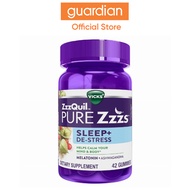 ZzzQuil Melatonin Sleep + De-stress Gummies