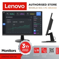 [Best Seller] Lenovo D24-40 Monitor | 23.8" FHD (1920x1080) VA display, Anti-glare | Low Blue Light | Tilt Stand | 72% NTSC 250 nits 75 Hz | 67A2KAC6MY | AMD FreeSync | Tilt Stand | 3Y Warranty