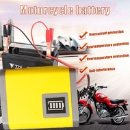 12V 2A Lead Acid Battery Charger Full Automatic AGM VRLA GEL Motor Auto Charger With LCD Display AC 