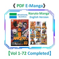 【 PDF E-Manga 】Naruto Manga【 Volume 1-72 COMPLETED 】WholeFamily BookStore Anime Comic Book EManga Ek