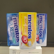 Mentos Pure Fresh peppermint flavored sugar-free lozenges with green tea, box of 35g, 50 tablets