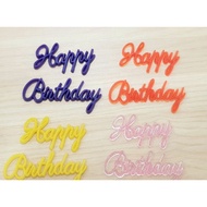 [Jovie] Resin Craft Happy Birthday Congratulations Best Wishes