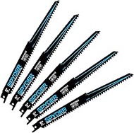 Spyder Bi-Metal 6 TPI 9" Reciprocating Saw Blades - 5 Pack