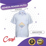 Lelaki- ORIGINAL BAJU SEKOLAH JENAMA CANGGIH - KEMEJA PUTIH LENGAN PENDEK ( BAJU KEMEJA SAHAJA ) - C