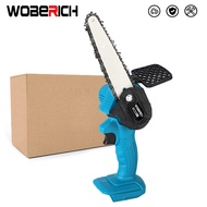Cordless Electric mini chainsaw 6 Inch mini Pruning Saw Electric Chainsaw body compatible For 18V Makita (No Battery)