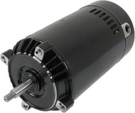 HOSTIC SP1610Z1MBK Pool Pump Motor 115/230volts 1hp Single Speed 56J Frame Square Flange 6.5/13amper