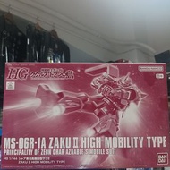 寄賣-GUNDAM-HG MS-06R-1A Zaku II high mobility type 馬沙專用 德安島050145260725004