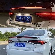 Use For Toyota Corolla Altis 2019 2020 2021 Year Spoiler ABS Plastic lamp light Rear Trunk Wing Car 