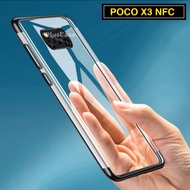 [ส่งจากไทย] Case POCO X3 NFC เคสโทรศัพท์ Poco เคสใสขอบสี เคสกันกระแทก เคส Poco x3 nfc เคสนิ่ม TPU