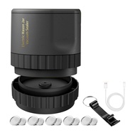 Electric Mason Jar Vacuum Sealer Kit Mason Can Automatic Sealing Machine with 10 Jar Lids for Wide M