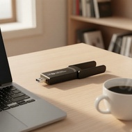 AC1300 Portable Wireless Dongle, Dual Band USB Adapter for Laptops & PCs WiFi Adapter