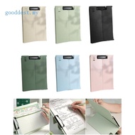 GOOD Standing up Clipboard Foldable Clipboard Writing Pad Document Storage Clipboard