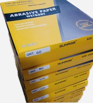 SUNRISE Sand Paper Water Proof Abrasive Paper Wet & Dry / LIHA (PER 100pcs.)