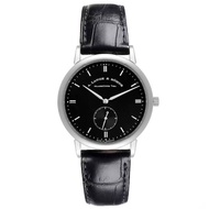 A. Lange & Söhne A. Lange & Söhne Saxonia (Reference 215.029). A white gold manual wristwatch.