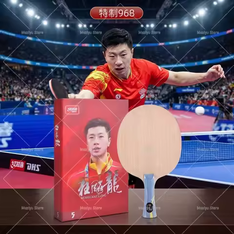 Original DHS Hurricane Long 5 W968 National Version Table Tennis Blade with Box ALC Racket DHS MA Lo