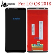 Black 6.2 inch For LG Q8 2018 Q815L Q815S X800L Q815K Q815L LM-Q815K LCD Display Touch Screen Digiti