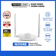 [XẢ KHO - 1 THÁNG BẢO HÀNH] Router Wi-Fi chuẩn N 300Mbps - N210RE - TOTOLINK