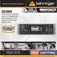 Behringer X32 RACK 40-channel Rackmount Digital Mixer (X32RACK / X-32 / X 32)
