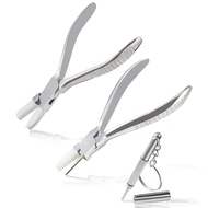 Round & Nylon Jaw Eyeglasses Frame Pliers Nylon Jaw Pliers for Eyeglasses 2 PCS Eyeglass Repair Kit