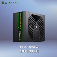 PSU Gaming 3RAPTOR RX 550 Bronze 550W 80+ Bronze DC-DC Power Supply PC Gaming | PSU 550W RX550