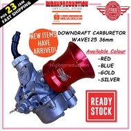 DOWNDRAFT CARBURETOR WAVE125 36mm carburetor wave125 SLIDE STANDARD SLIDE 18mm/22mm/23mm Espada