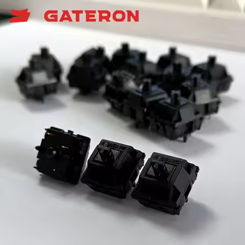 GATERON Oil King 2.0 Switch Set Linear 55g 4.0mm Travel 20mm Spring Auto-Lubricated Smooth Quiet for