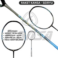 Kansa Badminton Racket Seiryu Full Carbon 20lbs - 35lbs