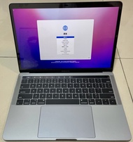 Macbook Pro 13吋 太空灰 2018 i7/16G/1TB 台灣公司貨英文鍵盤無注音