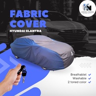 [Hyundai Elantra] Fabric Cover Water Repellant - 2 tone Color Cover