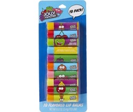 10 Pack Jolly Rancher Flavored Lip Balms, Moisturizing, Dry Skin, Pineapple, Cherry, Green Apple Tas