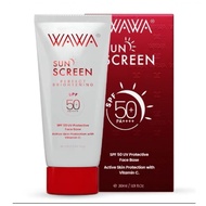 WAWA SUNSCREEN | WAWA ZAINAL FACE SUNSCREEN | SUNSCREEN WAWA | WAWA | SUNSCREEN MURAH | WAWA SKINCAR