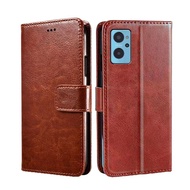 OPPO A76 A36 FLIP COVER WALLET BUTTON LEATHER CASE STANDING BOOK COVER