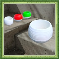 HSM Pot Bunga Plastik Unik Pot Bola Pot Plastik Putih size 25 pot Bola