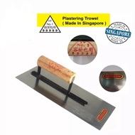 (99999) RAINBOW STAINLESS STEEL PLASTERING CEMENT TROWEL 4.1/2’’ SOFT [MADE IN SINGAPORE)