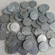 Koleksi Numismatik Uang Koin Kuno 50 Rupiah Kepodang - Used