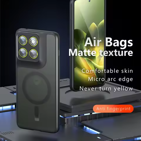 For Motorola Edge 70 Magsafe Magnetic Acrylic Matte Case For Motorola Edge 70 Air Shockproof Transpa