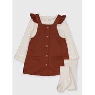 (Auth) Tu UK girls' overalls Set size 2-3Y