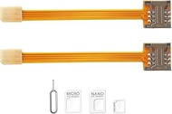 for CPE Wireless Routers Mini Walkman WiFi Devices, Nano to Mini Sim Card Extension Cable Adapter Ex