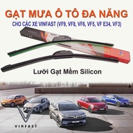 Rain Wipers for VinFast Cars (VF9, VF8, VF6, VF5, VF e34, VF3) | Soft Silicone Blade, Multi-Purpose 