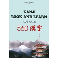 Book - Japanese Kanji Look And Learn Volume 2 (N3-N2) Vietnamese Translation
