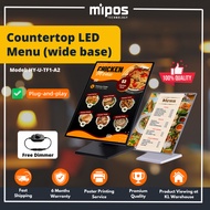 LED Menu Display Board A2 Standing Countertop/A2 Backlit LED Menu Board/Restaurant Backlight LED Men