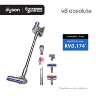 Dyson V8™ Absolute Cordless Vacuum Cleaner | Anti-tangle | Versatile | Compact | Vakum Lantai