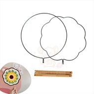 DIY Iron Fan Frame + Wooden Handle