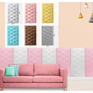 Moisture-proof Wall Decorative Panels Self Adhesive 3D Stickers For Home DIY Background Living Room 
