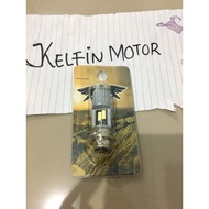 MATA [ DELSER MOTOR ] MAIN FRONT LED LIGHT BULB FOR MOTORCYCLE H6 AC DC 12 EYES SUPER BRIGHT 2 SIDES
